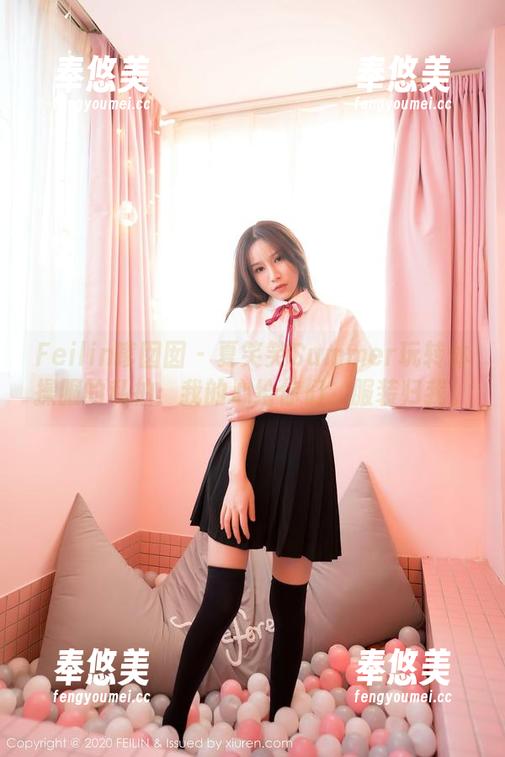 Feilin嗲囡囡-夏笑笑Summer Feilin嗲囡囡 - 夏笑笑Summer玩转体操服的私拍:我的心给你们,服装归我。