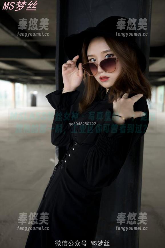 MSLASS梦丝女神 - 写真里的玥玥：走出旗袍的那一瞬，工业区你可曾看到过？