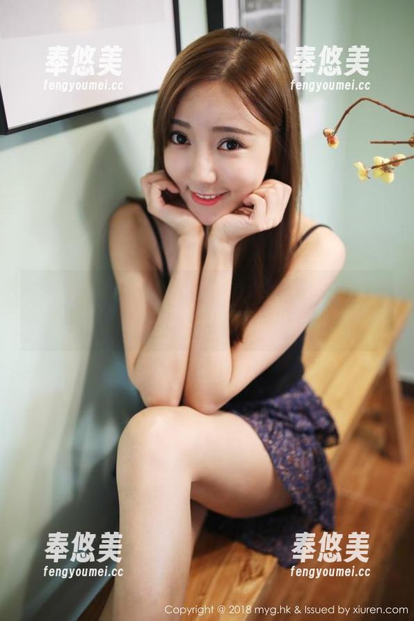 MyGirl美媛馆 - 徐微微mia红裙写真，分享一下你的“色”彩感受？