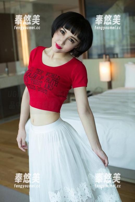 UGirls尤果网-毛COCO UGirls尤果网 - 毛COCO的白裙系列,作品中不仅有福利,还有不带脊椎的欢乐!
