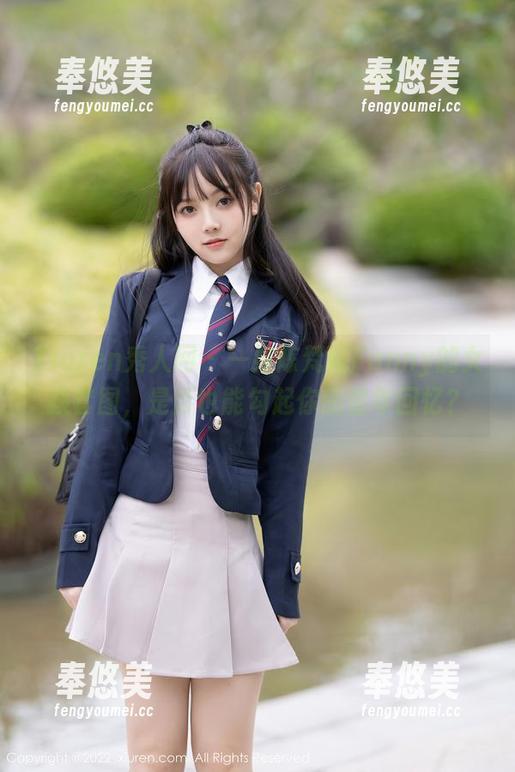 Xiuren秀人网 - 一组陈梵妮Fanny的女孩套图，是否也能勾起你的童年回忆？