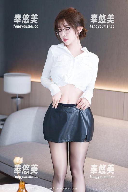 YouMi尤蜜荟-Yumi尤美 YouMi尤蜜荟 - 诺,Yumi尤美的棉袜来了,够你慢慢品味福利图包的细腻