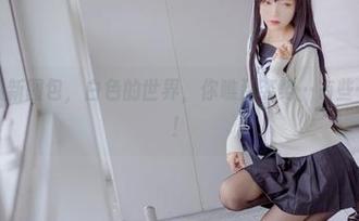 兔玩映画最新图包，白色的世界，你瞧那姿势…有些…很会玩呀！