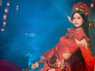 免费原图获取，戚顾儿兔女郎造型，别怪我没提醒你们美得不真实